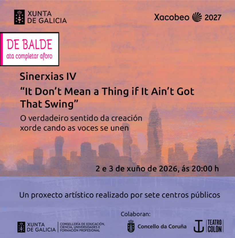 Cartel de la cuarta edición de Sinergias