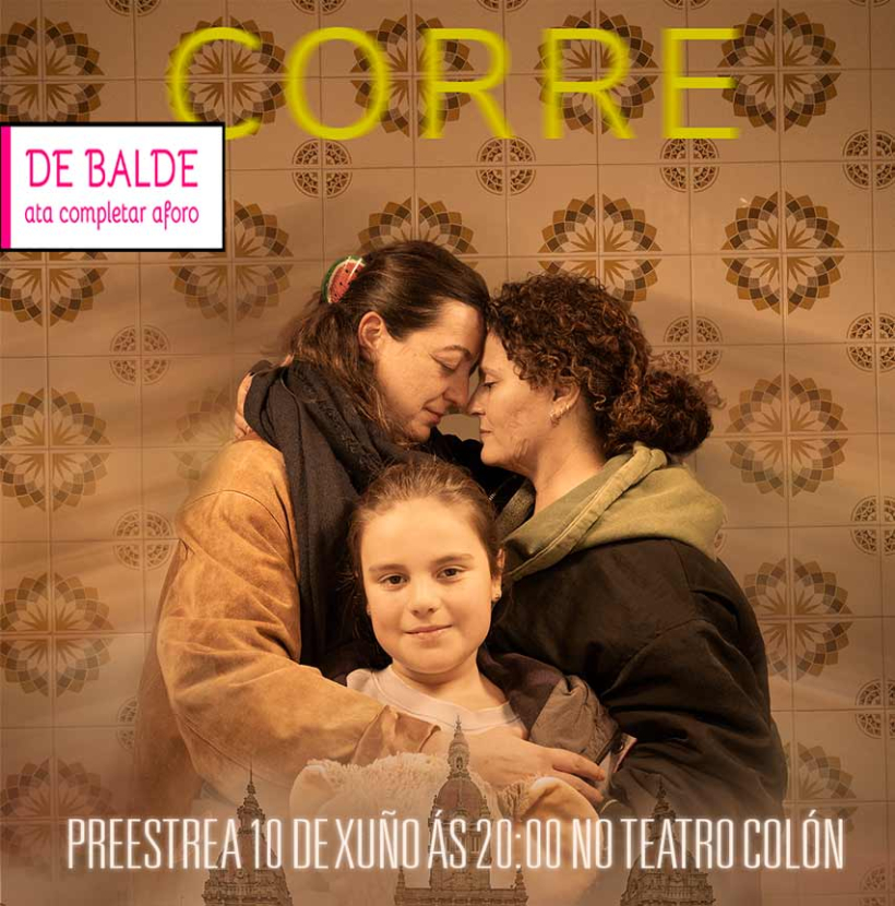 Cartel preestreno de Corre