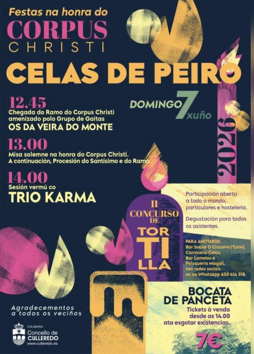 Fiestas de Corpus en Celas de Peiro