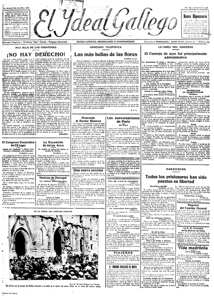Portada del 13 de junio de 1926
