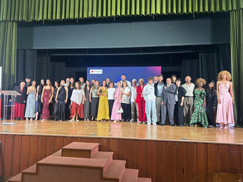 Graduación de los estudiantes de FP del Centro de Formación de Cruz Roja en A Coruña