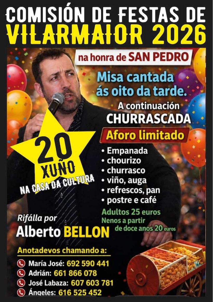 Fiestas de San Pedro en Vilarmaior