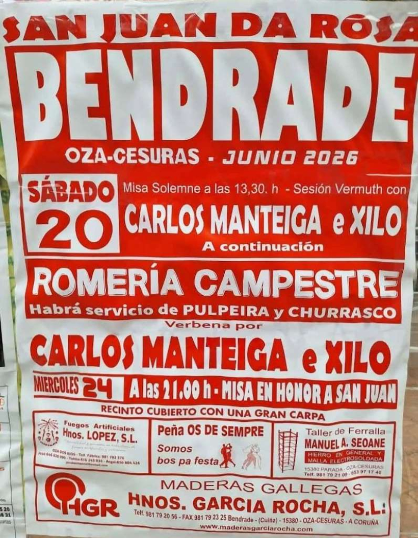 Fiestas de San Xoán da Rosa