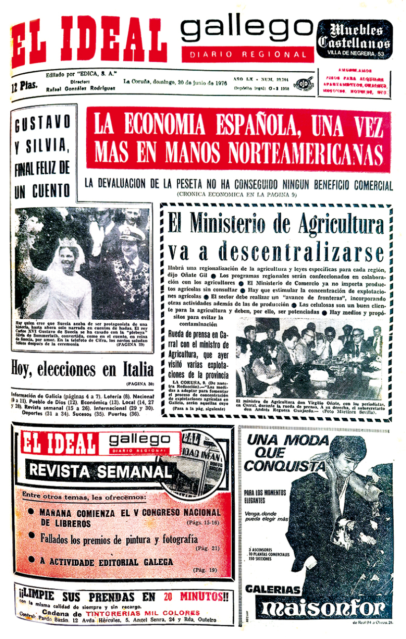 Portada del 20 de junio de 1976