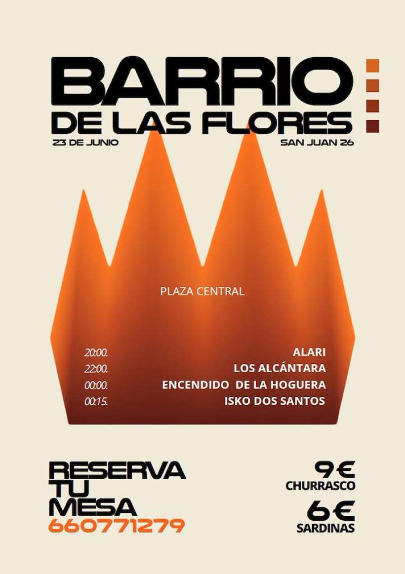 Cartel Fiestas de San Juan 2026