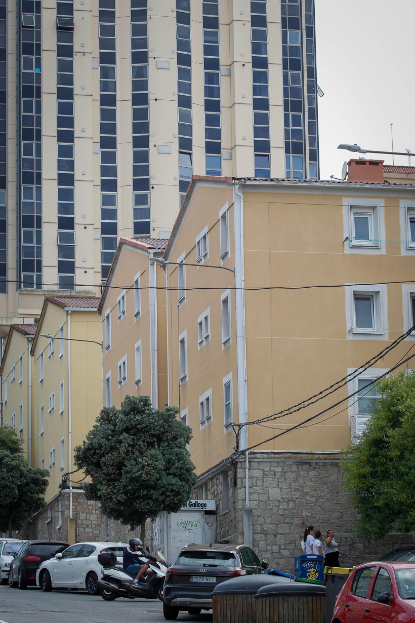 15 junio 2026 Vistas del barrio de labañou en A Coruña