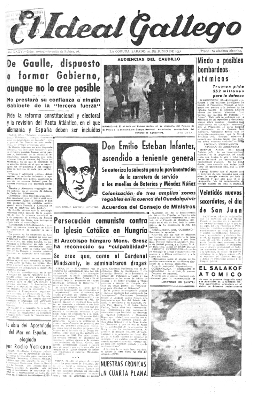 Portada 23 junio 1951