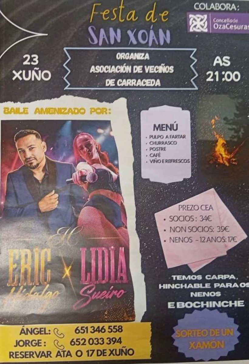 Carteles de San Xoán en Área Metropolitana