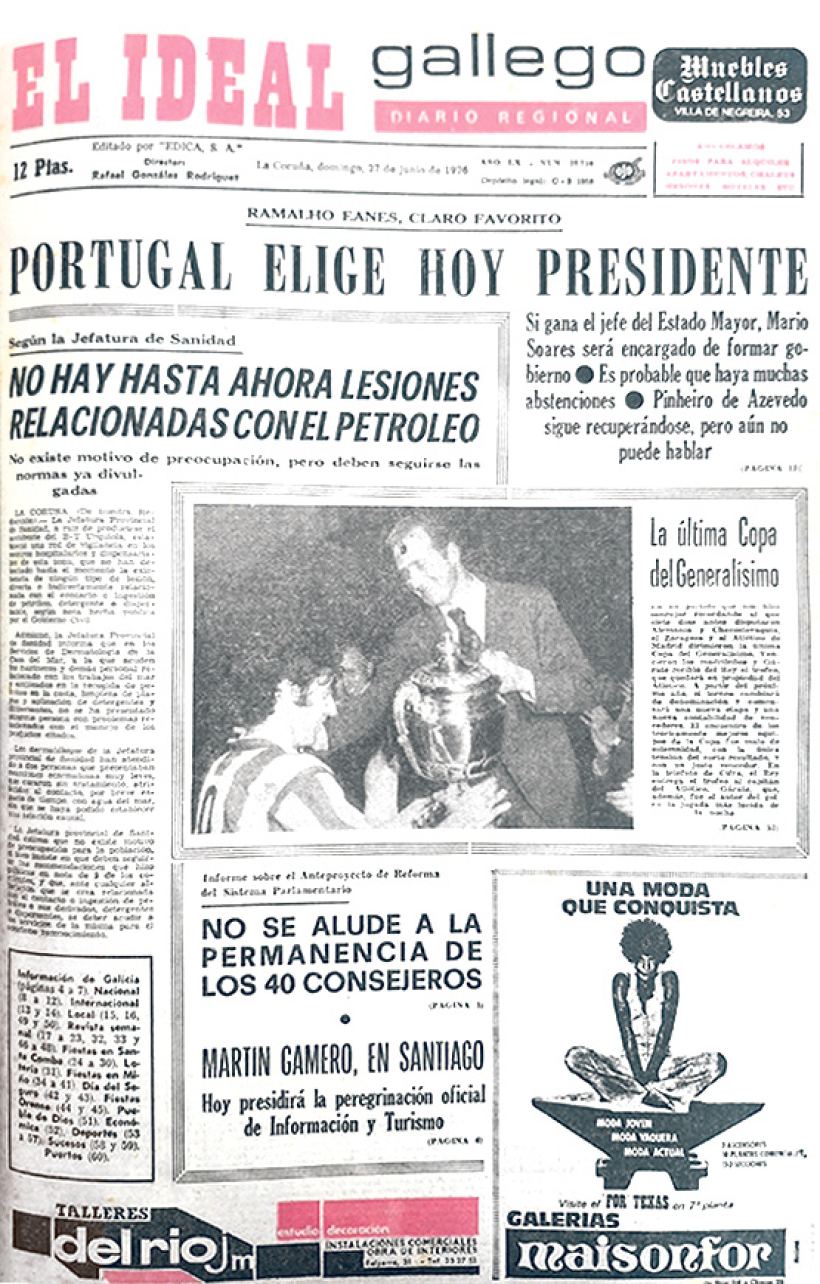 Portada 27 junio 1976