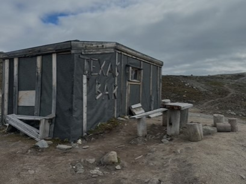 Curiosa edificación en Svalbard