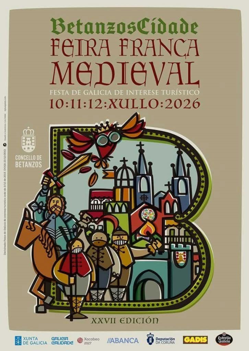 CARTEL MEDIEVAL DE BETANZOS 2026
