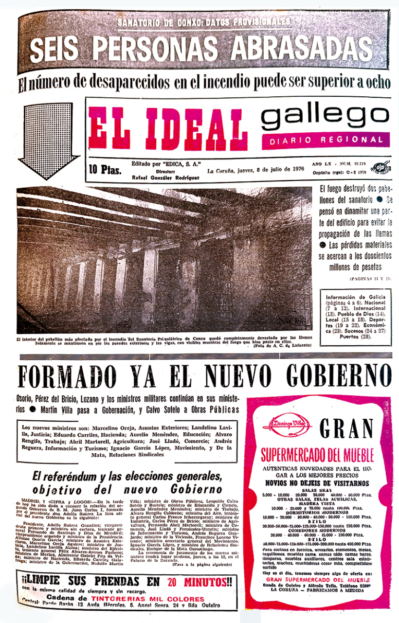 Portada 08 julio 1976
