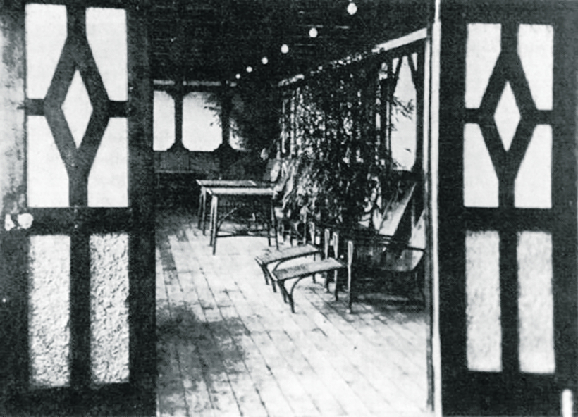 La cubierta de paseo privada, en la suite de Thomas en el ‘Titanic’