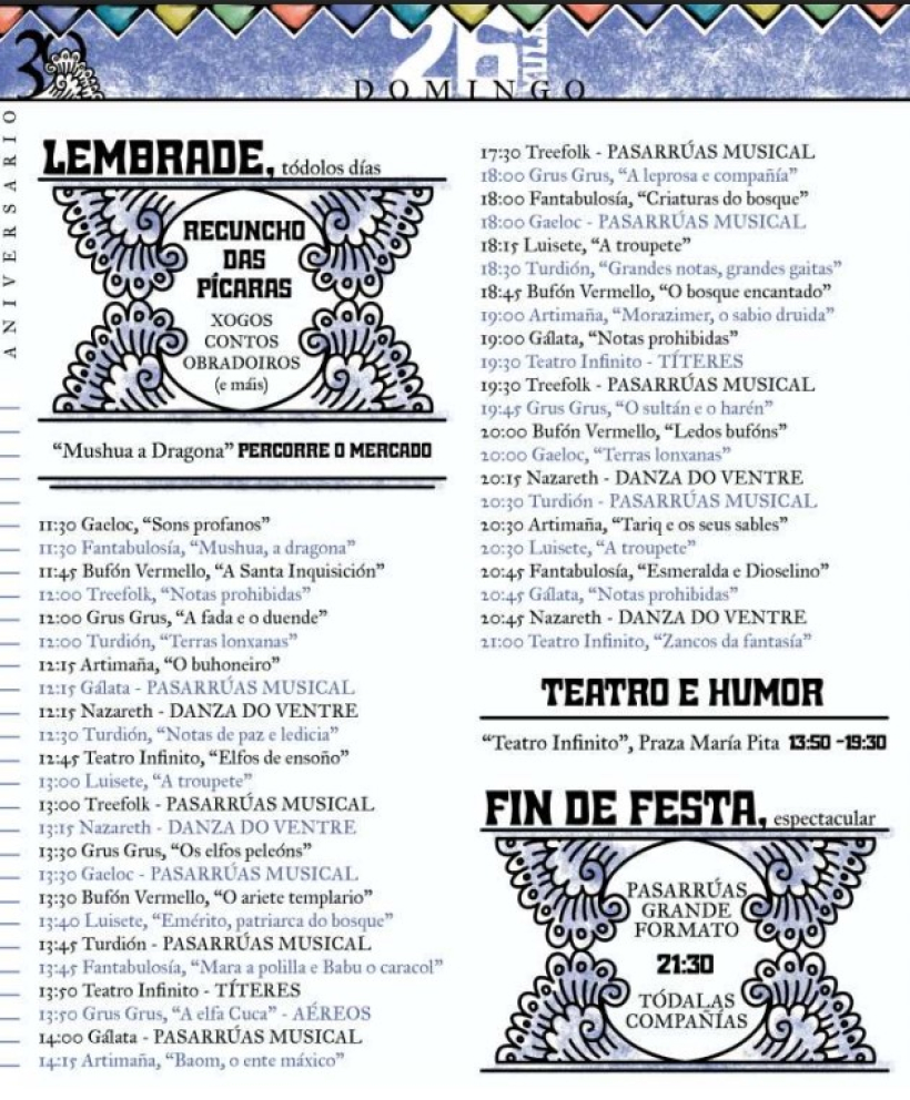 Programa Domingo 26