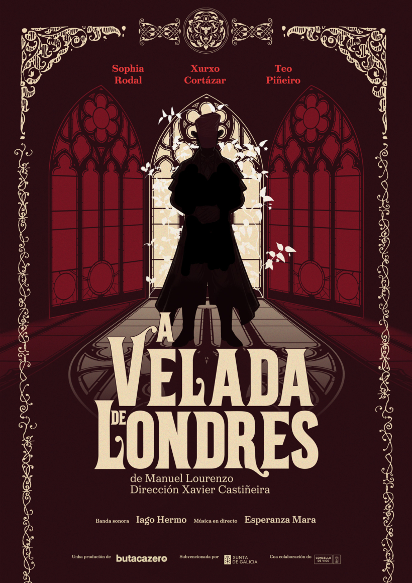 Cartel de 'A velada de Londres'