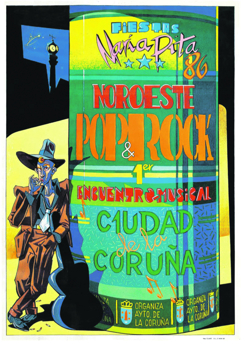 Primer cartel del Noroeste, de Miguel Menéndez