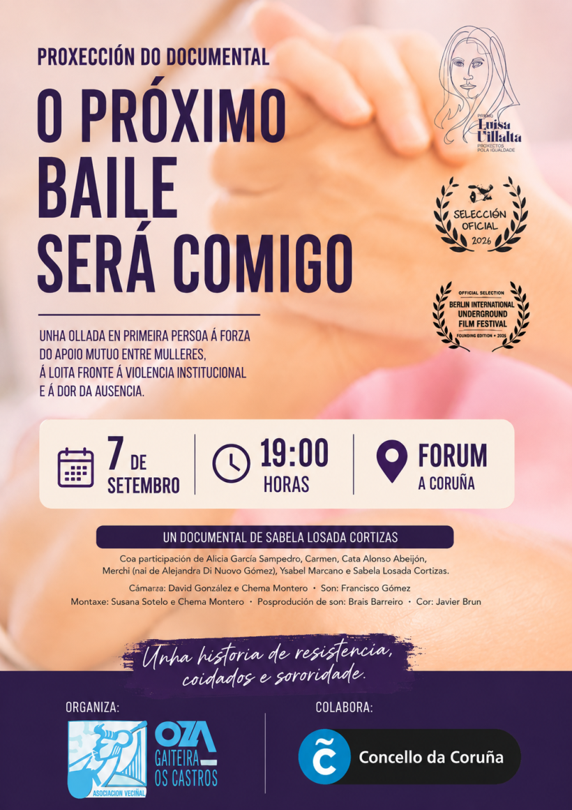 Cartel de 'O próximo baile será comigo'