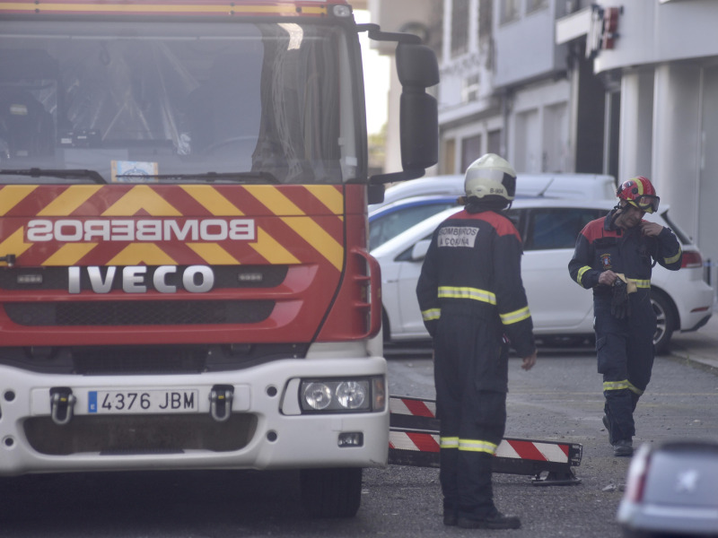 Evacuada una mujer por inhalación de humo debido a un incendio en una ...