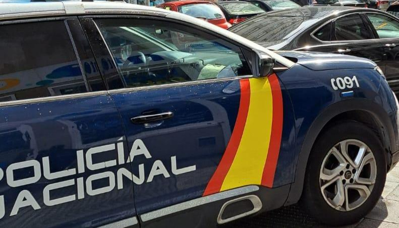 Coche patrulla de la Policía Nacional