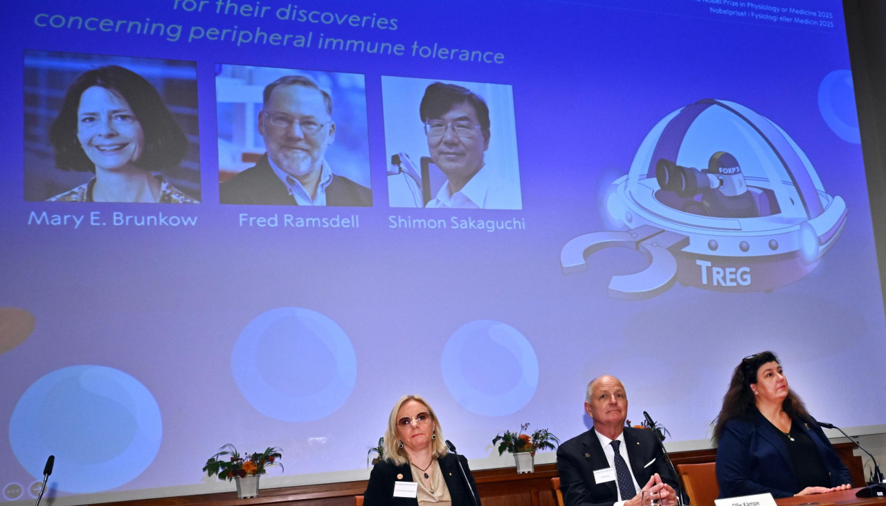 Mary E. Brunkow y Fred Ramsdell y Shimon Sakaguchi, ganadores del Nobel de Medicina