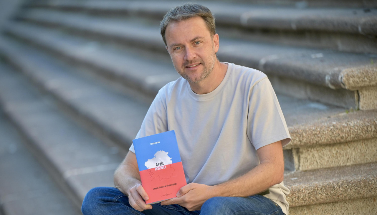 Arturo Lezcano con 'O país invisible'