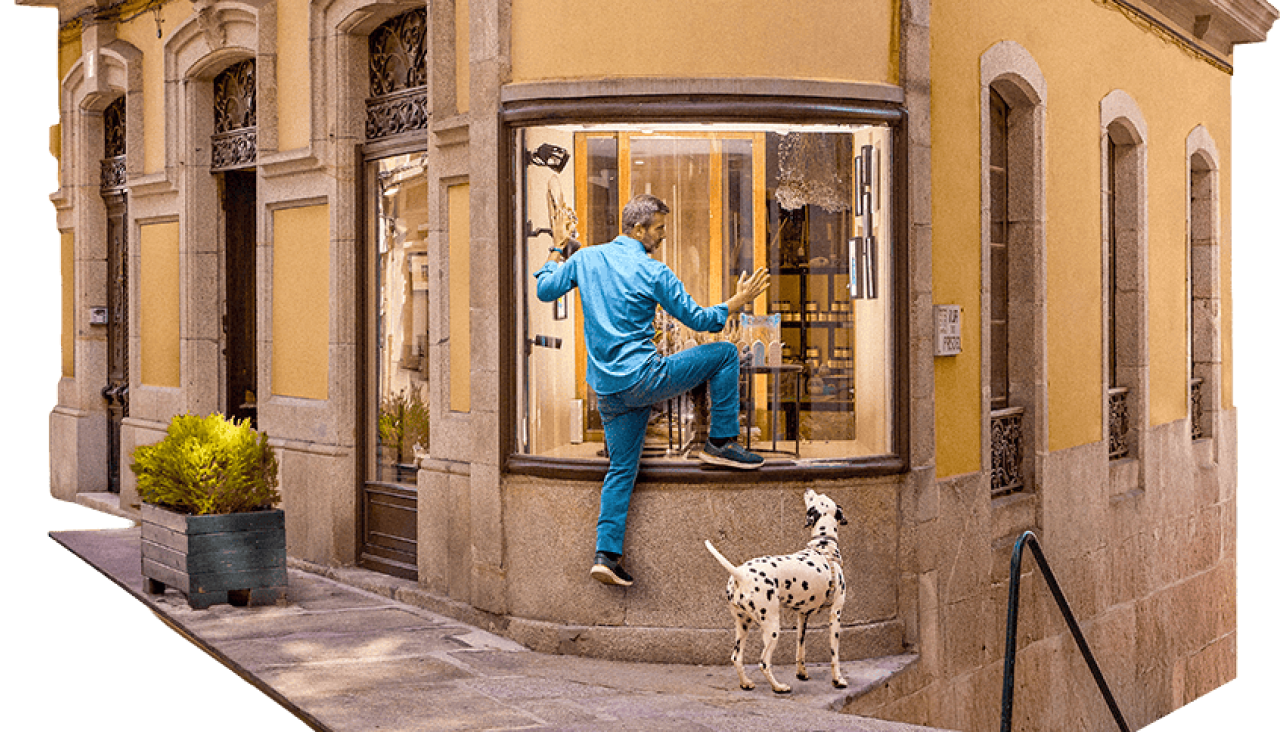 El número 6 de la calle Travesa, donde su ubica rocigarcia