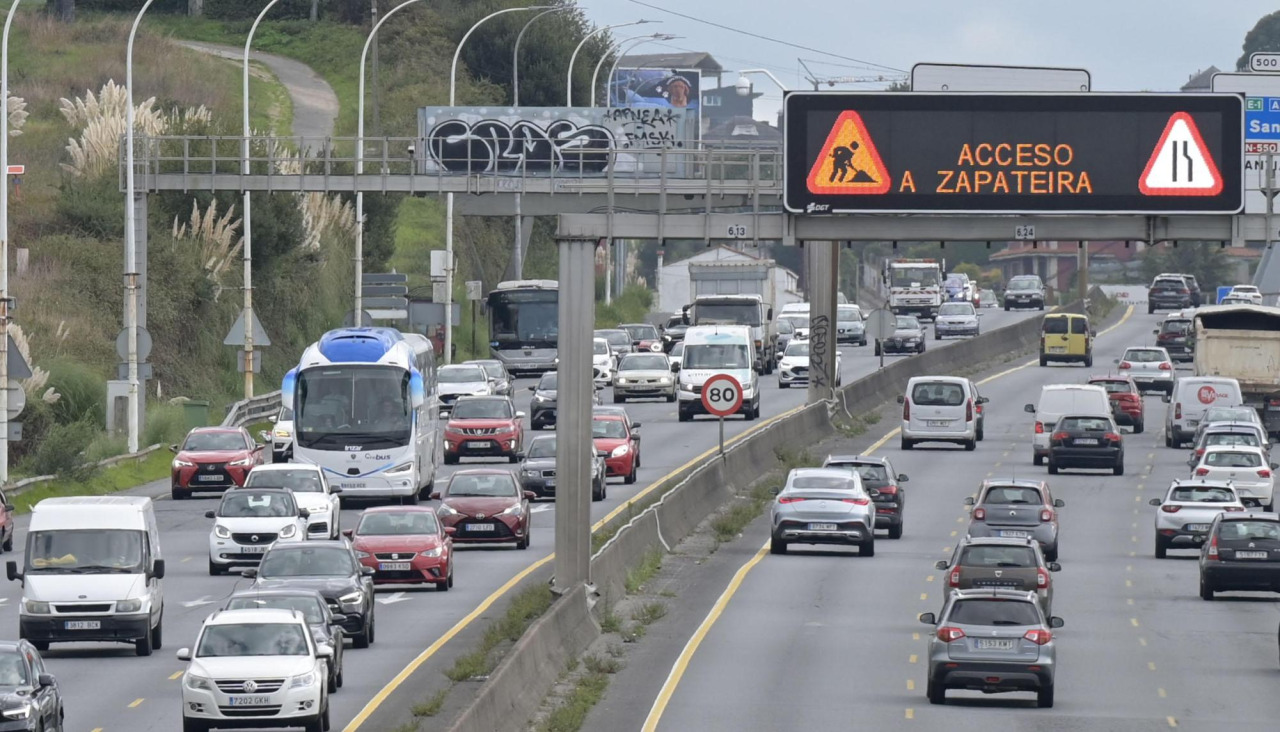 Avenida de Alfonso Molina, en A Coruña