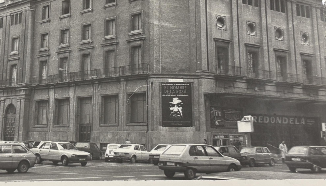 El cine Colón de A Coruña en 1986