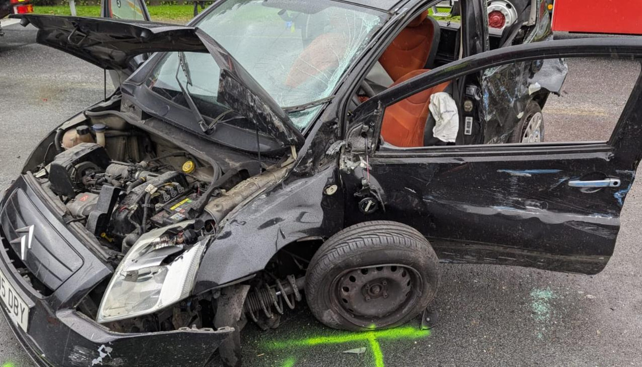 Accidente en Alfonso Molina