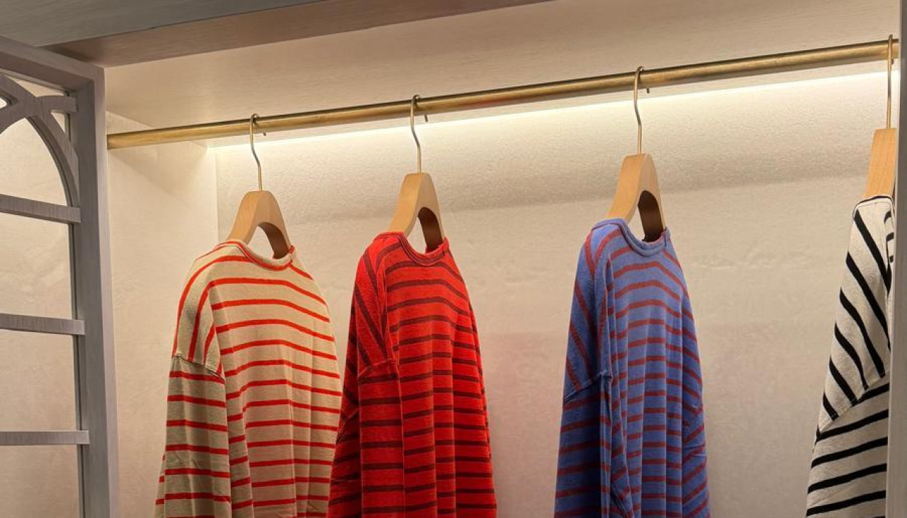 Las rayas son una de las tendencias de la temporada