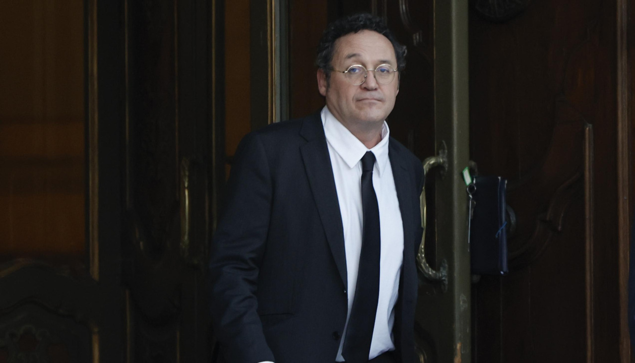 El fiscal general del Estado, Álvaro García Ortiz, este jueves, a su salida del Tribunal Supremo