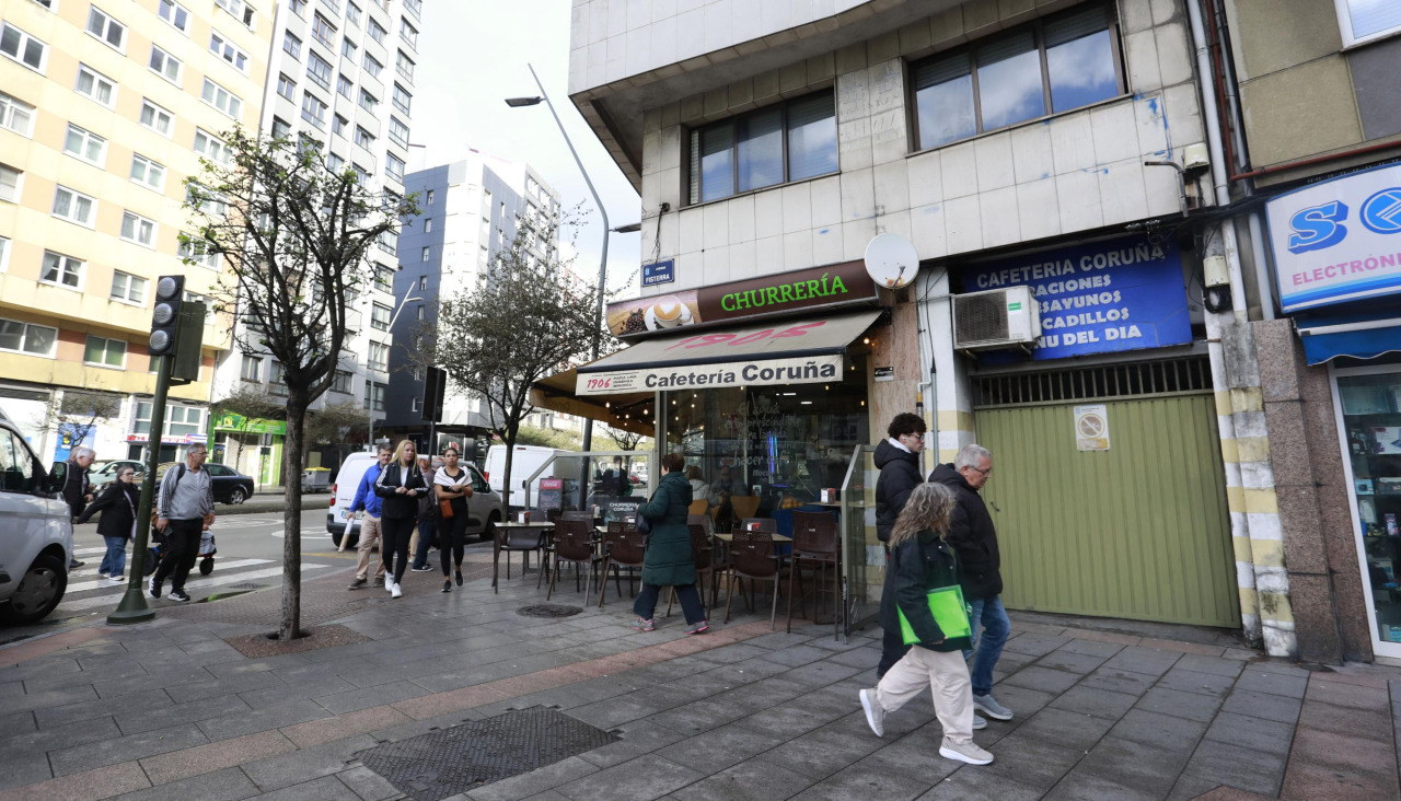 La cafetería donde se produjo el suceso