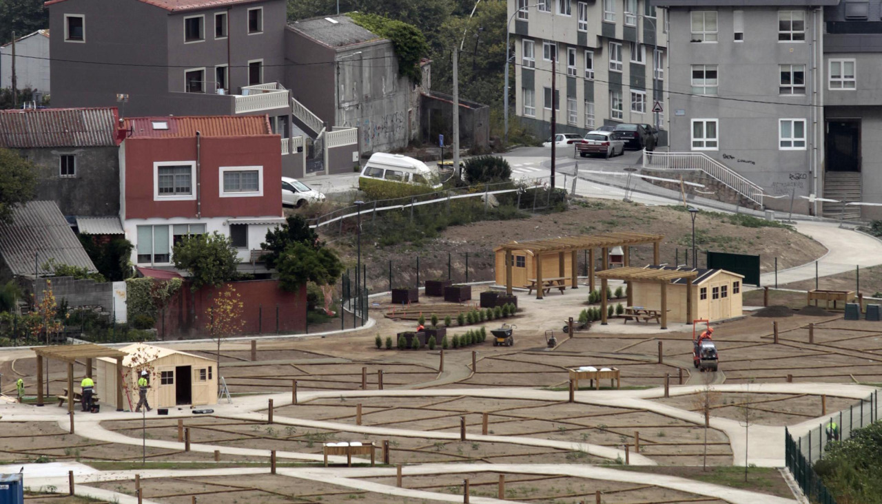 Vista de las obras de San Pedro de Visma