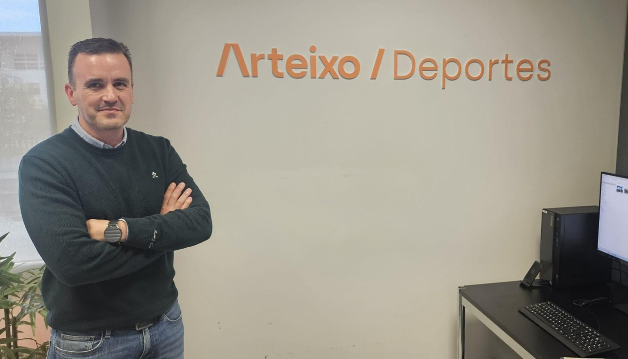 Marcos Docampo es técnico deportivo del Ayuntamiento de Arteixo