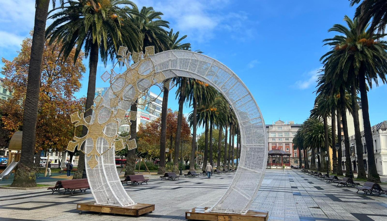 La Navidad llega a Méndez Núñez