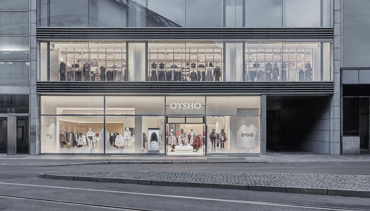 Vista de la nueva tienda de Oysho en Berlín