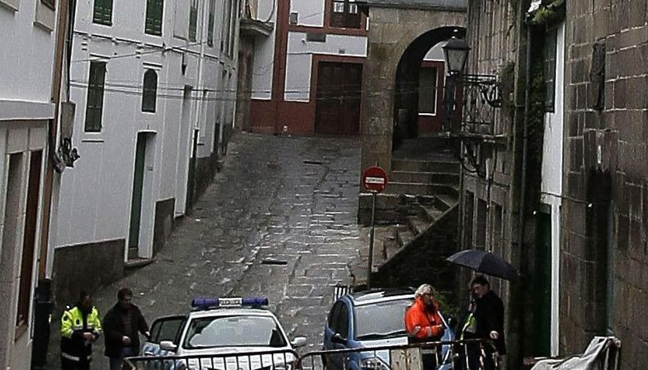 Imagen de archivo del tramo de A Cerca donde denuncian que está la casa