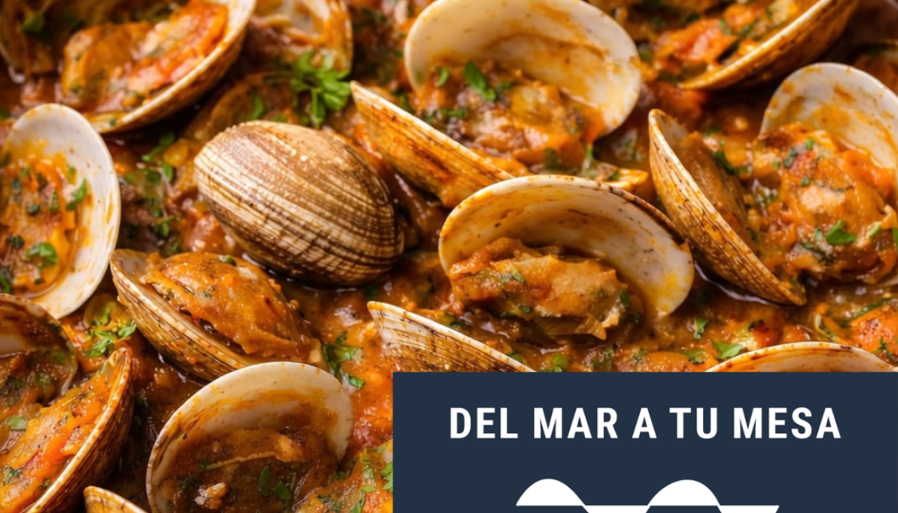 Receta de almejas a la marinera