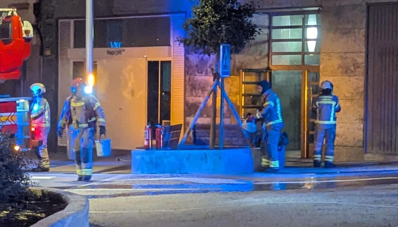 Incendio en el número 38