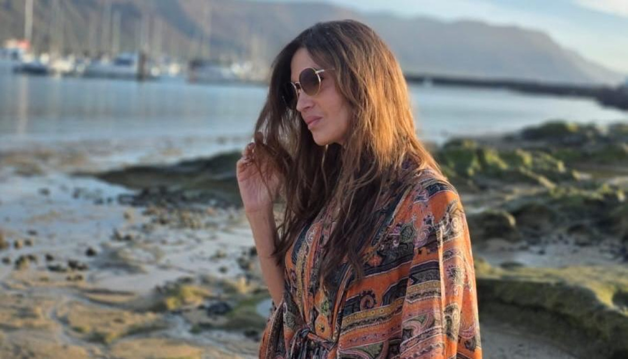 Sara Carbonero durante sus vacaciones