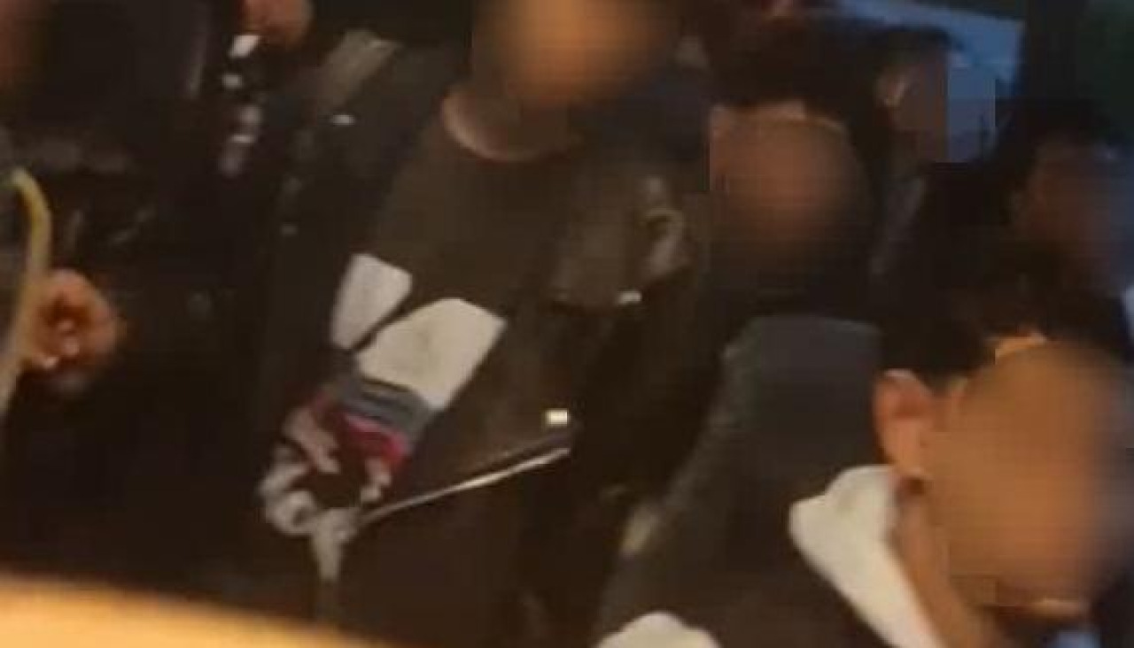 Menores afinados en el bus escolar a Betanzos