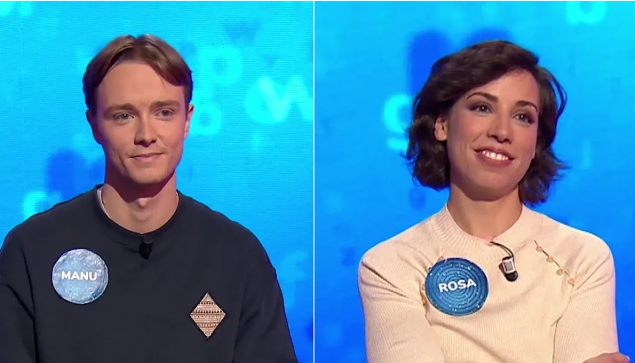 Rosa y Manu concursantes de Pasapalabra