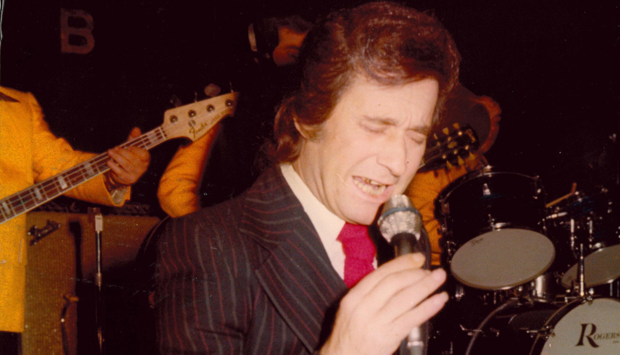 Pucho Boedo, durante una actuación