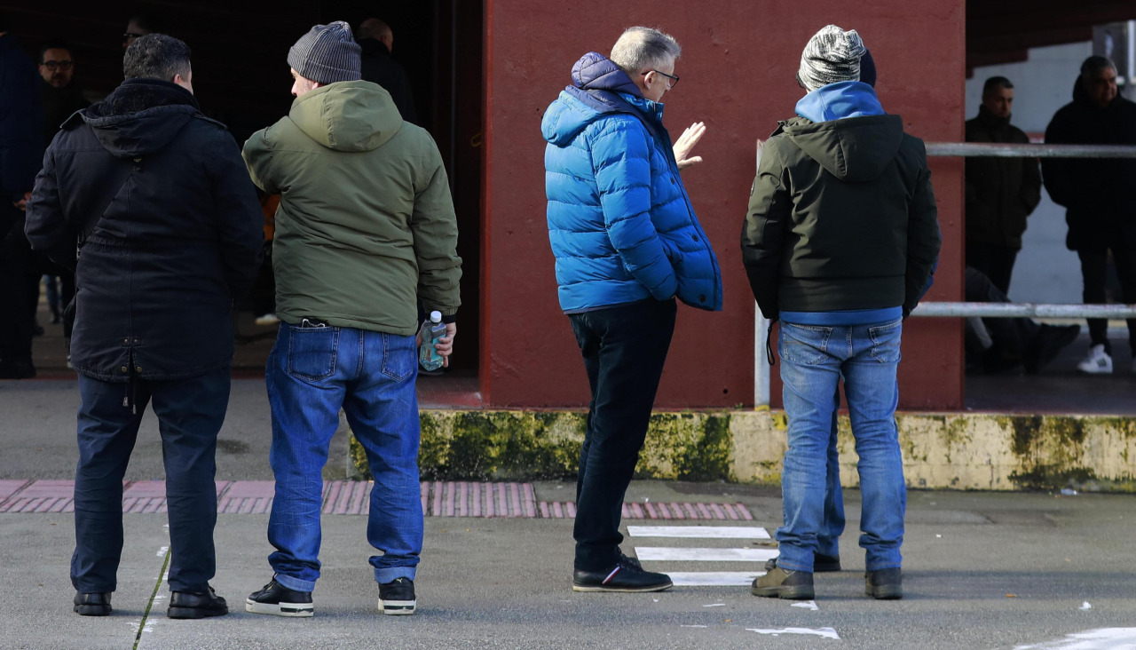 Huelga en la estación de autobuses