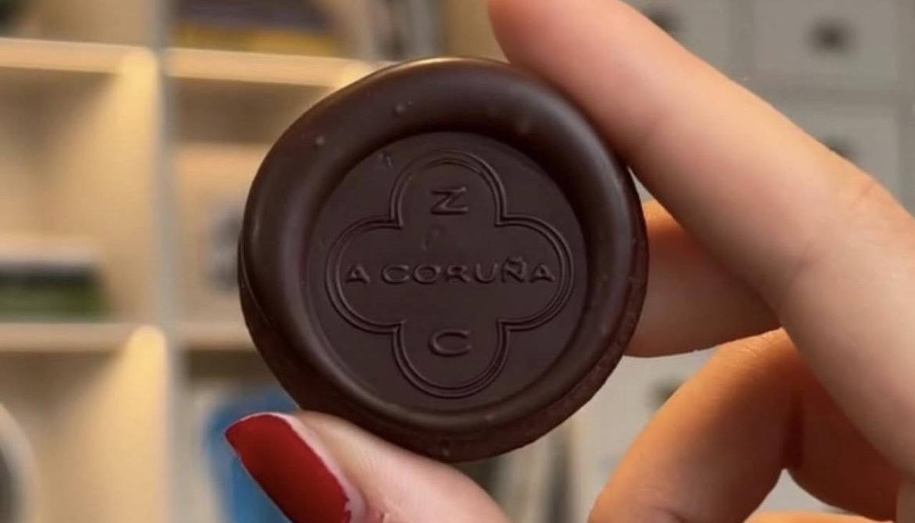 Pastas de chocolate de Adriana Cabot en Zacaffé