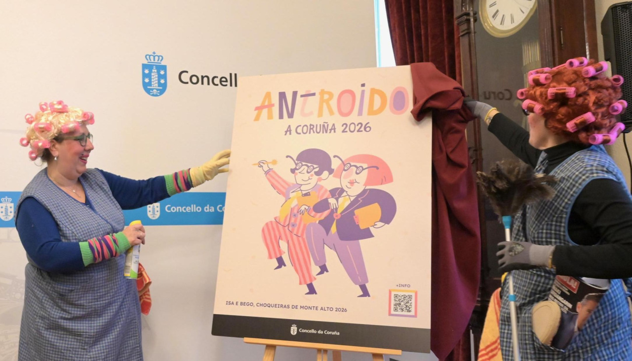 Presentación del programa de Carnaval 2026 en A Coruña