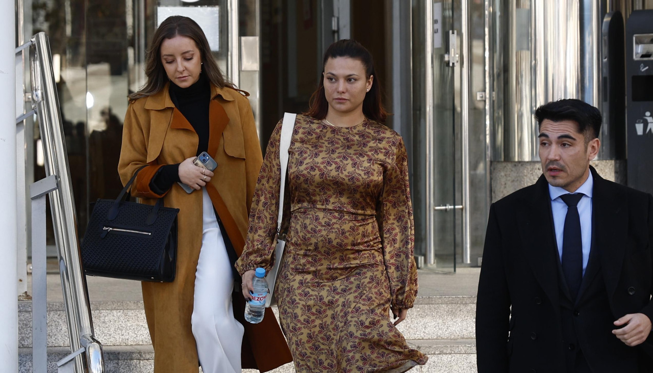 Mouliaá, a su salida de los juzgados de Plaza Castilla en enero de 2025 