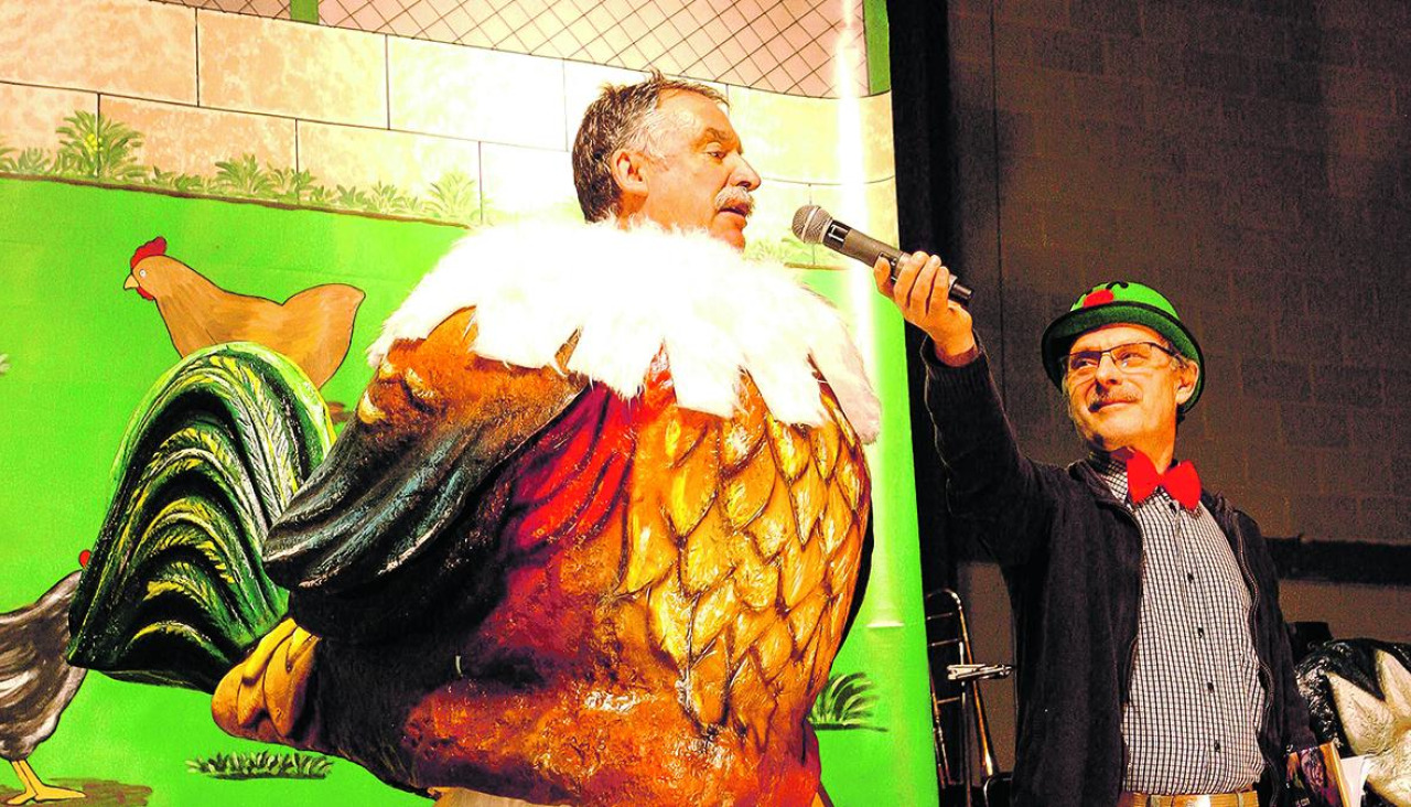 Gelo disfrazado de pollo en 2020