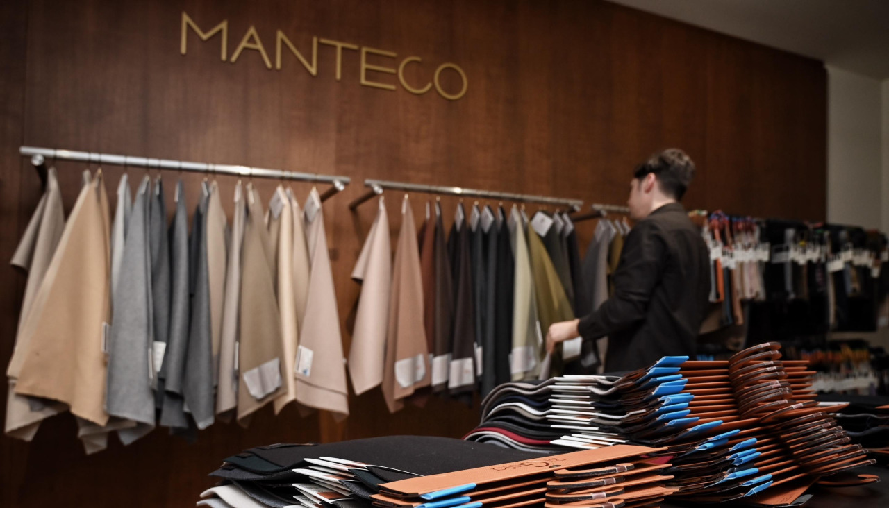 Productos en el showroom de Manteco en Sabón