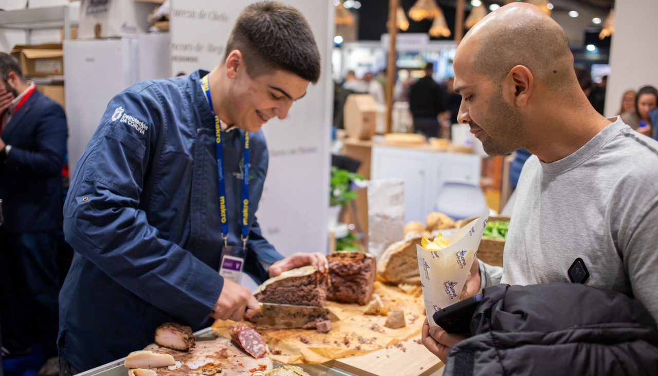 Imagen del expositor de la Diputación de A Coruña en Madrid Fusion 2026